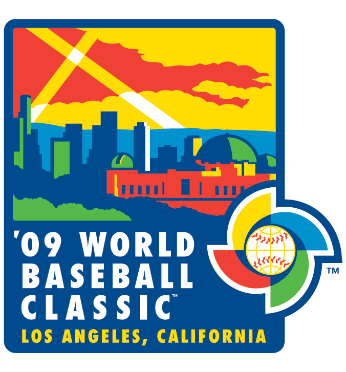 World Baseball Classic 2009 Stadium Logo v6 iron on heat transfer